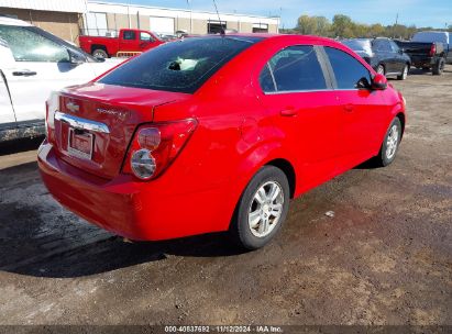 Lot #3035083581 2015 CHEVROLET SONIC LT AUTO