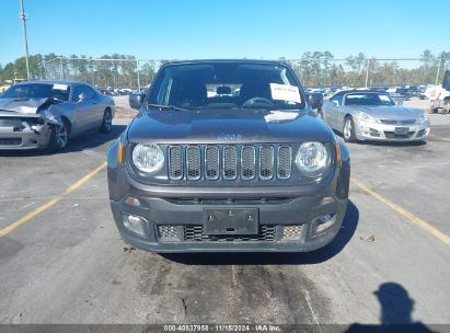 Lot #3035072228 2018 JEEP RENEGADE LATITUDE FWD