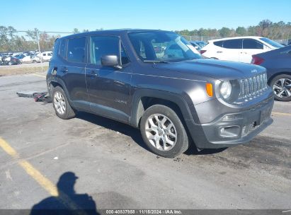 Lot #3035072228 2018 JEEP RENEGADE LATITUDE FWD