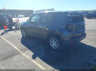 Lot #3035072228 2018 JEEP RENEGADE LATITUDE FWD