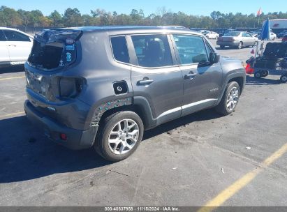 Lot #3035072228 2018 JEEP RENEGADE LATITUDE FWD