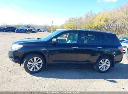 Lot #3005345142 2008 TOYOTA HIGHLANDER HYBRID LIMITED