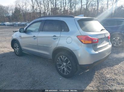 Lot #2995293799 2017 MITSUBISHI OUTLANDER SPORT 2.4 SEL