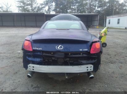 Lot #3007837950 2003 LEXUS SC 430