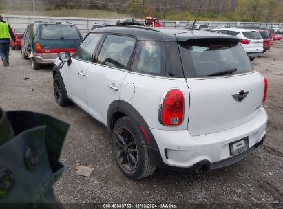 Lot #2992828752 2012 MINI COOPER S COUNTRYMAN