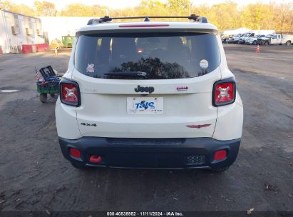 Lot #3052075336 2017 JEEP RENEGADE TRAILHAWK 4X4