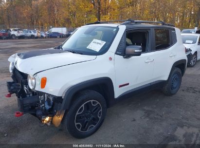 Lot #3052075336 2017 JEEP RENEGADE TRAILHAWK 4X4