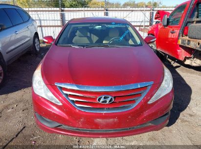 Lot #3035083568 2014 HYUNDAI SONATA GLS