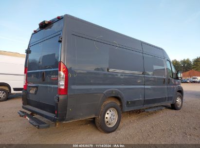 Lot #2992815721 2019 RAM PROMASTER 3500 CARGO VAN HIGH ROOF 159 WB EXT