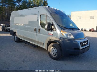 Lot #2992815719 2019 RAM PROMASTER 3500 CARGO VAN HIGH ROOF 159 WB EXT