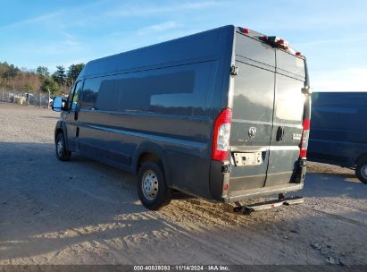 Lot #2992815716 2019 RAM PROMASTER 3500 CARGO VAN HIGH ROOF 159 WB EXT