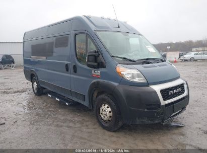 Lot #2992834928 2019 RAM PROMASTER 3500 CARGO VAN HIGH ROOF 159 WB EXT