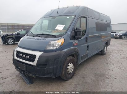 Lot #2992834928 2019 RAM PROMASTER 3500 CARGO VAN HIGH ROOF 159 WB EXT