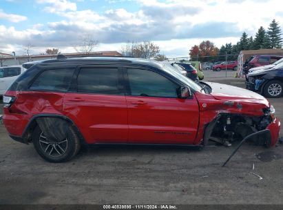 Lot #3035072142 2018 JEEP GRAND CHEROKEE TRAILHAWK 4X4