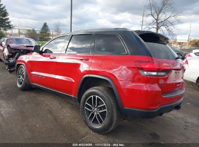 Lot #3035072142 2018 JEEP GRAND CHEROKEE TRAILHAWK 4X4