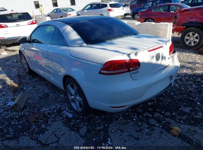 Lot #3035083558 2012 VOLKSWAGEN EOS LUX