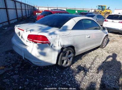 Lot #3035083558 2012 VOLKSWAGEN EOS LUX