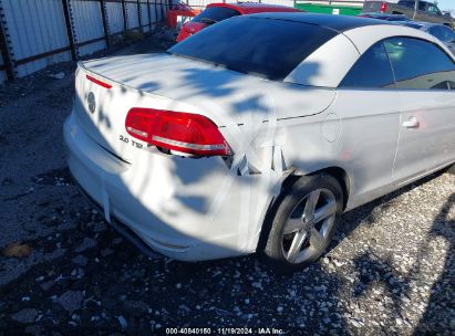 Lot #3035083558 2012 VOLKSWAGEN EOS LUX