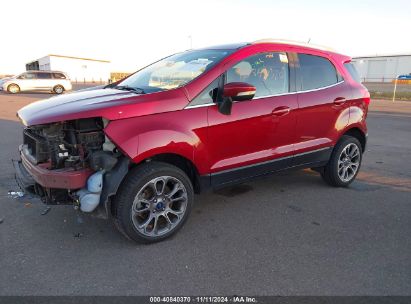 Lot #3036721867 2018 FORD ECOSPORT TITANIUM