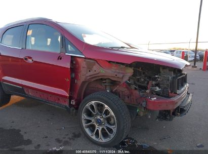 Lot #3036721867 2018 FORD ECOSPORT TITANIUM