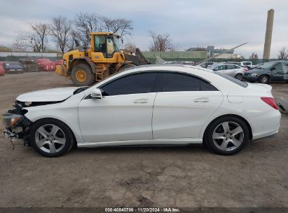 Lot #3051077073 2015 MERCEDES-BENZ CLA 250