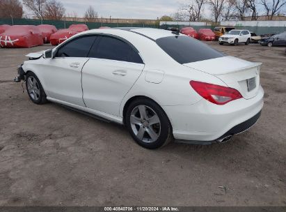 Lot #3051077073 2015 MERCEDES-BENZ CLA 250