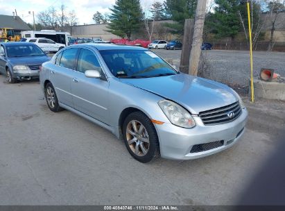 Lot #3035072201 2006 INFINITI G35X