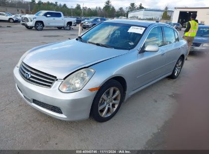 Lot #3035072201 2006 INFINITI G35X