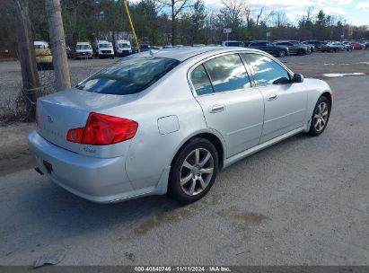 Lot #3035072201 2006 INFINITI G35X