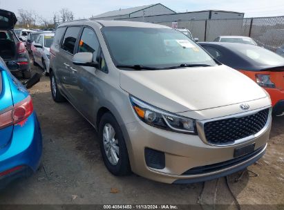 Lot #3020797088 2016 KIA SEDONA LX