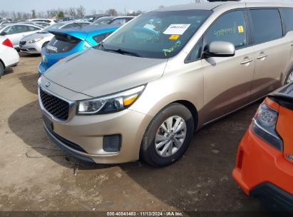 Lot #3020797088 2016 KIA SEDONA LX