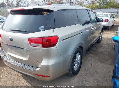 Lot #3020797088 2016 KIA SEDONA LX