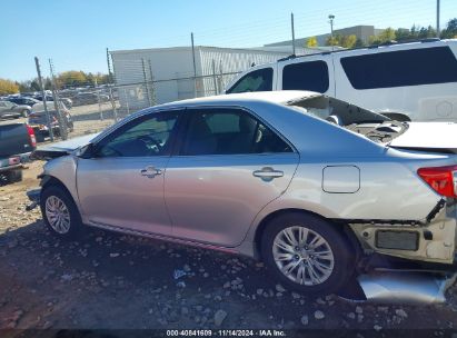 Lot #3033210628 2013 TOYOTA CAMRY LE