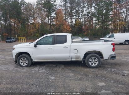 Lot #2996536065 2021 CHEVROLET SILVERADO 1500 4WD  STANDARD BED LT