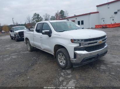 Lot #2996536065 2021 CHEVROLET SILVERADO 1500 4WD  STANDARD BED LT