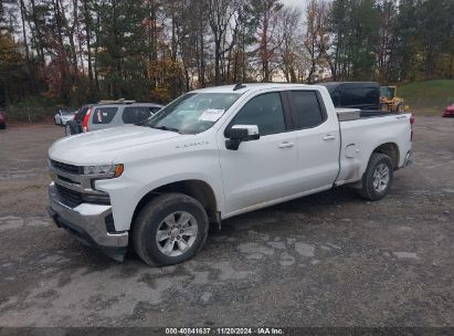 Lot #2996536065 2021 CHEVROLET SILVERADO 1500 4WD  STANDARD BED LT