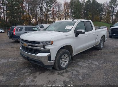 Lot #2996536065 2021 CHEVROLET SILVERADO 1500 4WD  STANDARD BED LT