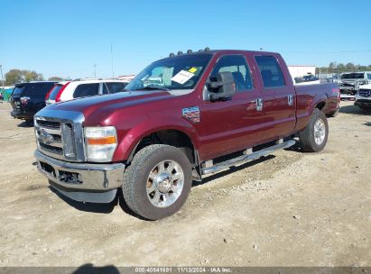 Lot #3050079679 2009 FORD F-250 FX4/HARLEY-DAVIDSON/KING RANCH/LARIAT/XL/XLT