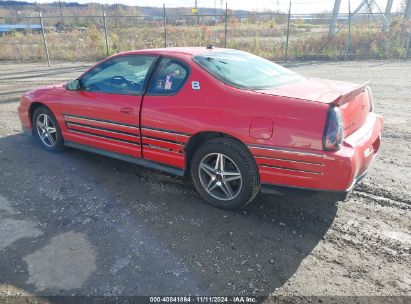 Lot #2992834870 2004 CHEVROLET MONTE CARLO SUPERCHARGED SS