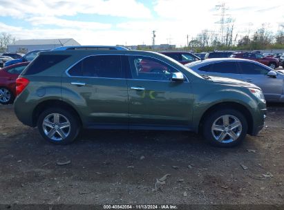 Lot #2996536068 2015 CHEVROLET EQUINOX LTZ