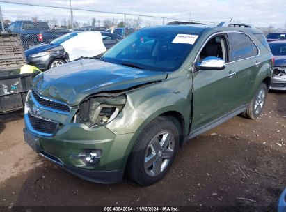 Lot #2996536068 2015 CHEVROLET EQUINOX LTZ