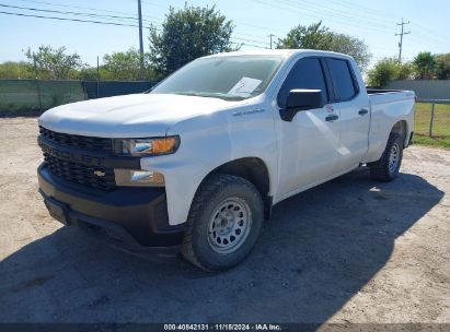 Lot #2989127377 2021 CHEVROLET SILVERADO 1500 4WD  STANDARD BED WT