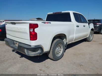 Lot #2989127377 2021 CHEVROLET SILVERADO 1500 4WD  STANDARD BED WT