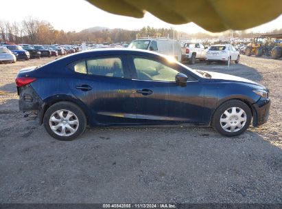 Lot #3037525816 2015 MAZDA MAZDA3 I SPORT