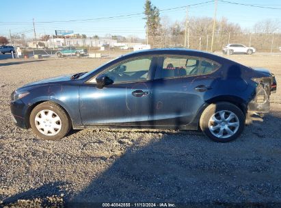 Lot #3037525816 2015 MAZDA MAZDA3 I SPORT