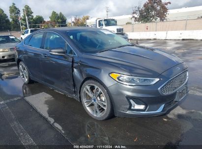 Lot #2992832014 2020 FORD FUSION TITANIUM