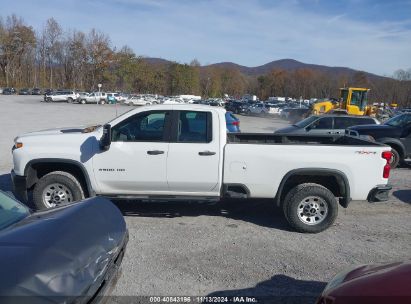 Lot #2995293725 2021 CHEVROLET SILVERADO 3500HD 4WD  LONG BED WT