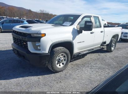 Lot #2995293725 2021 CHEVROLET SILVERADO 3500HD 4WD  LONG BED WT