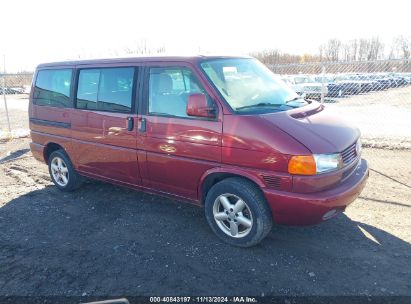 Lot #2992834850 2002 VOLKSWAGEN EUROVAN MV