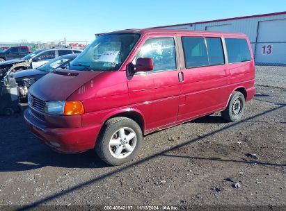 Lot #2992834850 2002 VOLKSWAGEN EUROVAN MV